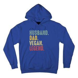 Husband Dad Vegan Legend Funny Best Father Daddy Marriage Gift Tall Hoodie