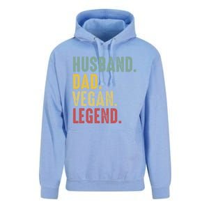 Husband Dad Vegan Legend Funny Best Father Daddy Marriage Gift Unisex Surf Hoodie