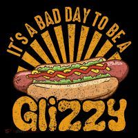 Hot Dog Vintage Funny Saying It’S A Bad Day To Be A Glizzy Flatbill Hat