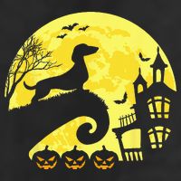 Halloween Dachshund Weenie Wiener Moonshine Sausage Dog Beanie