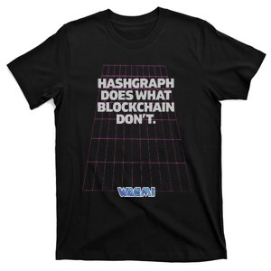 Hashgraph Does What Blockchain Don’T Wagmi T-Shirt