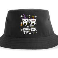 Halloween Dentist Witch Teeth Dental Crew Costume Sustainable Bucket Hat