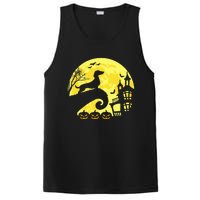 Halloween Dachshund Weenie Wiener Moonshine Sausage Dog PosiCharge Competitor Tank