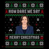 How Dare We Day Merry Christmas Wool Snapback Cap