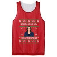 How Dare We Day Merry Christmas Mesh Reversible Basketball Jersey Tank