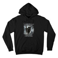 He Devil Whispered In My Ear You ArenT Strong Enough Cat Hoodie