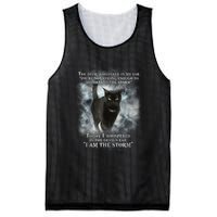 He Devil Whispered In My Ear You ArenT Strong Enough Cat Mesh Reversible Basketball Jersey Tank