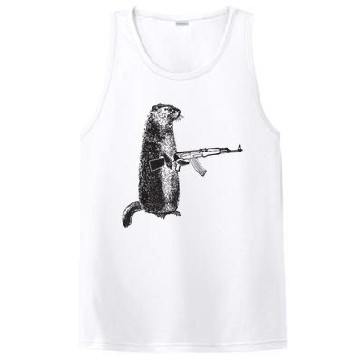 Hunting Design Woodchuck Ak47 Gun Groundhog PosiCharge Competitor Tank