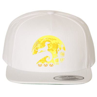 Halloween Dachshund Weenie Wiener Moonshine Sausage Dog Wool Snapback Cap