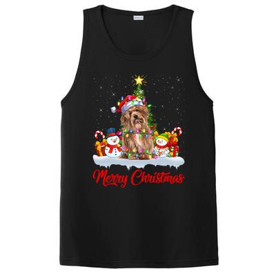 Havanese Dog Xmas Tree Lighting Santa Havanese Christmas Gift PosiCharge Competitor Tank