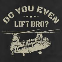 Helicopter Do You Even Lift Bro Ch47 Chinook 11oz C Handle Ceramic Mug