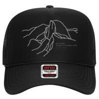 Half Dome Yosemite National Park High Crown Mesh Back Trucker Hat