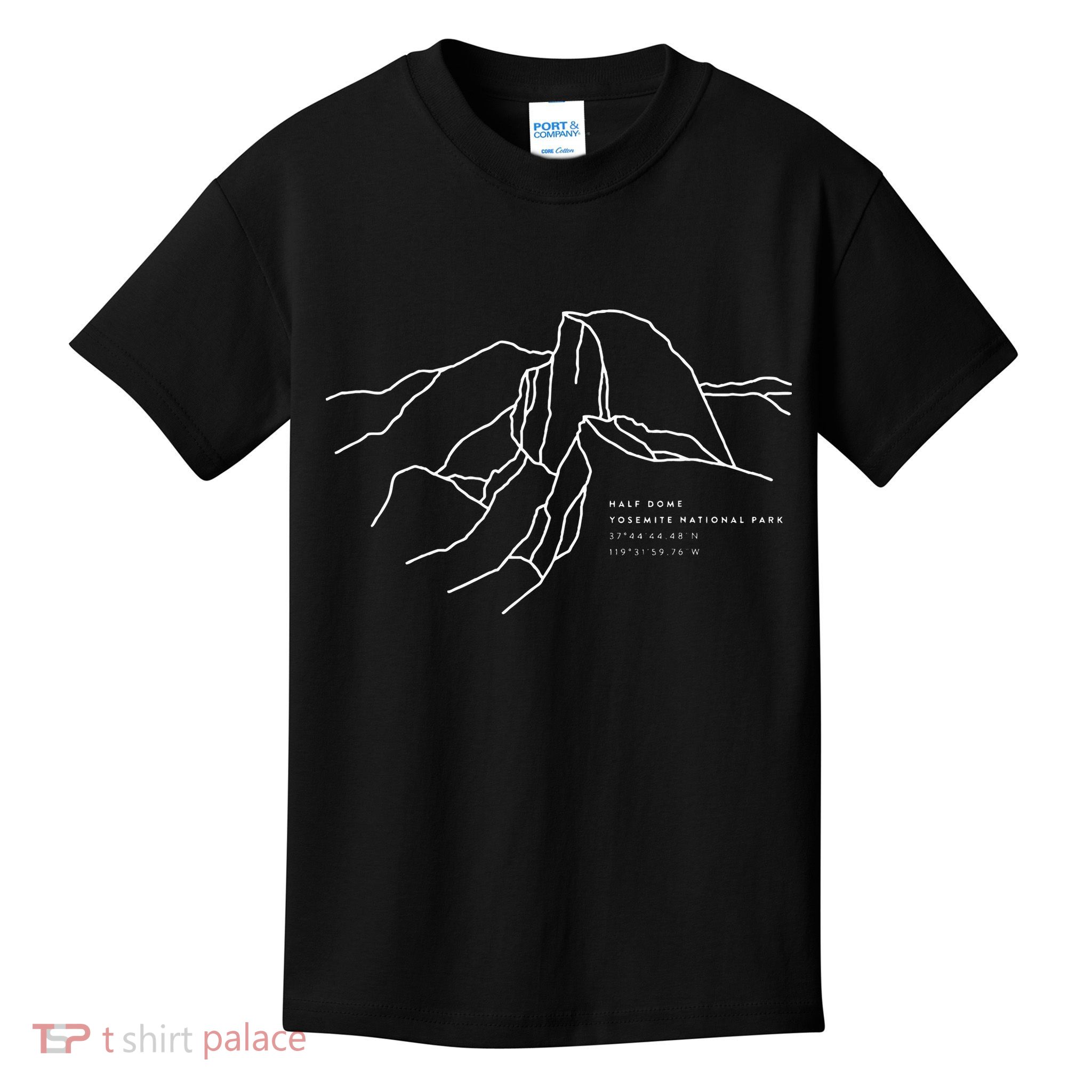 Half Dome Yosemite National Park Kids T-Shirt