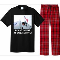 How Do You Like My Garbage Truck Boy Girl Funny Trump Pajama Set