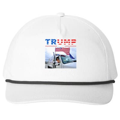 How Do You Like My Garbage Truck Boy Girl Funny Trump Snapback Five-Panel Rope Hat