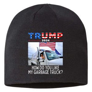 How Do You Like My Garbage Truck Boy Girl Funny Trump Sustainable Beanie