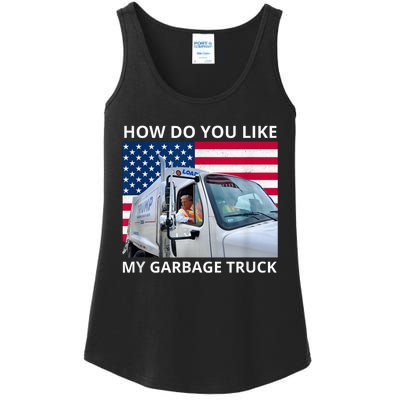 How Do You Like My Garbage Truck Trump Ride In Garbage Truck Ladies Essential Tank