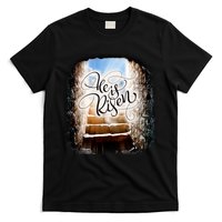 He Has Risen Jesus Christ Tomb T-Shirt