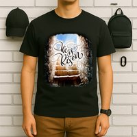 He Has Risen Jesus Christ Tomb T-Shirt