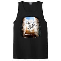 He Has Risen Jesus Christ Tomb PosiCharge Competitor Tank