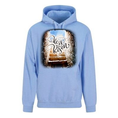 He Has Risen Jesus Christ Tomb Unisex Surf Hoodie