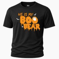 He Is My Boo Bear Performance Shirt