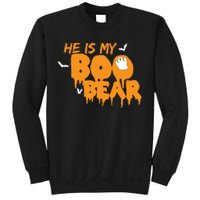 He Is My Boo Bear Sweatshirt