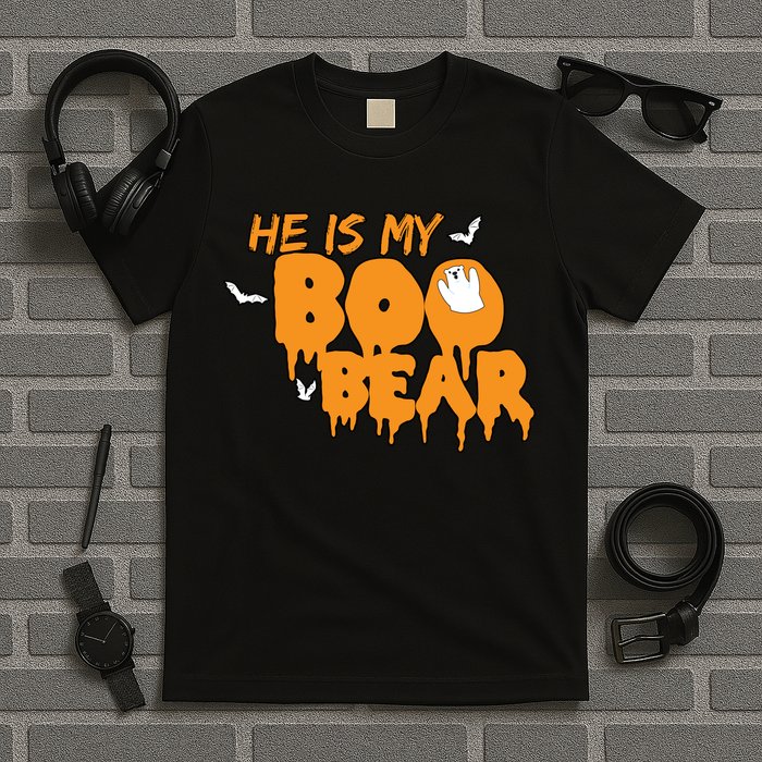 He Is My Boo Bear T-Shirt