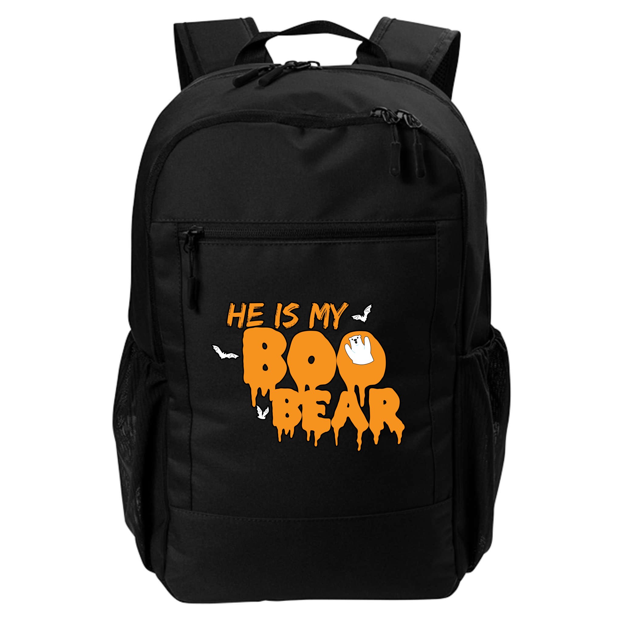 He Is My Boo Bear Backpack