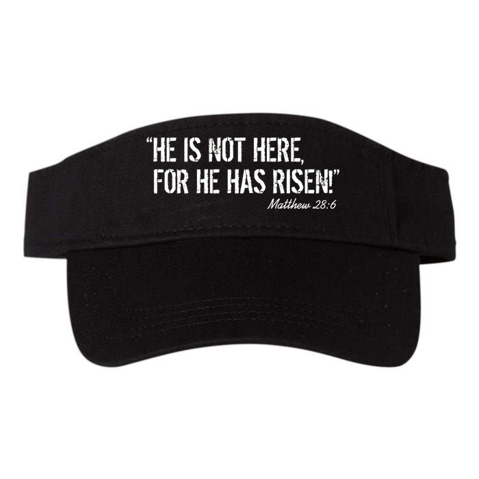 He is Not HERE, For He Has RISEN Matthew 28:6 Jesus Visor