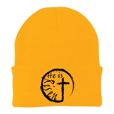 He Is Risen Knit Cap Winter Beanie