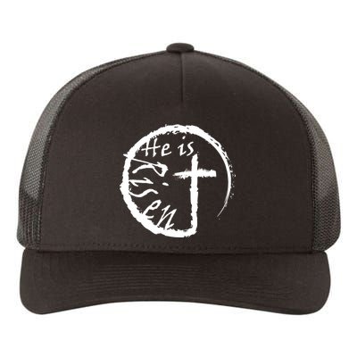 He Is Risen Yupoong Adult 5-Panel Trucker Hat