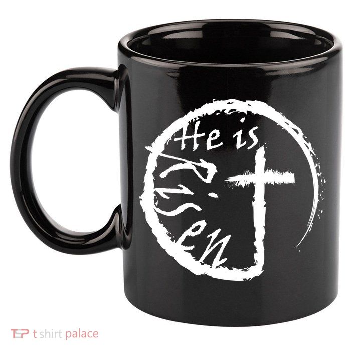 He Is Risen 11oz C Handle Ceramic Mug
