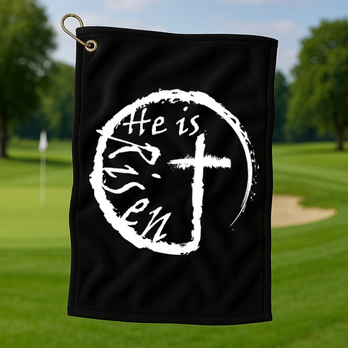 He Is Risen Golf Towel