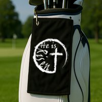 He Is Risen Golf Towel