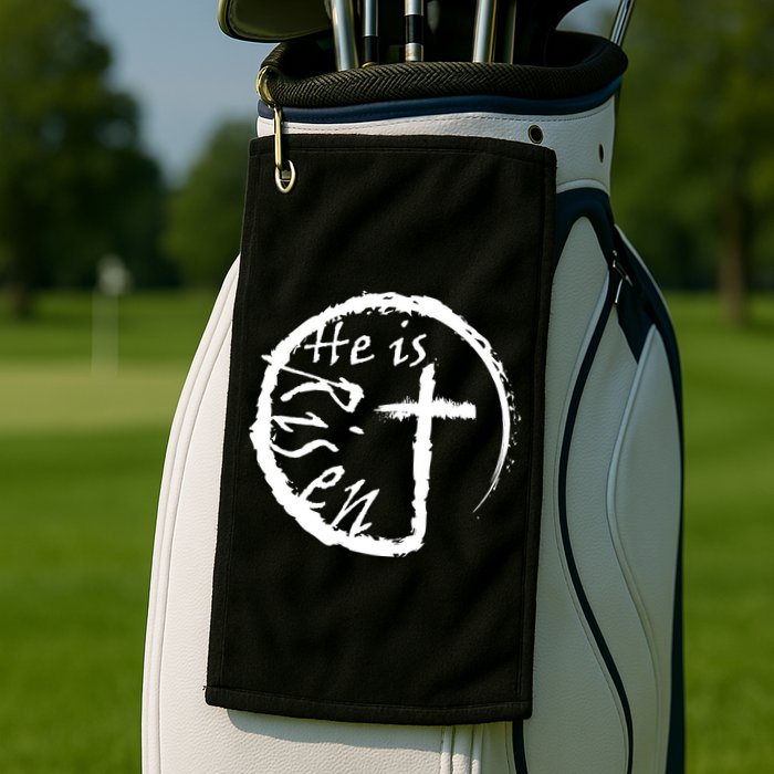 He Is Risen Golf Towel