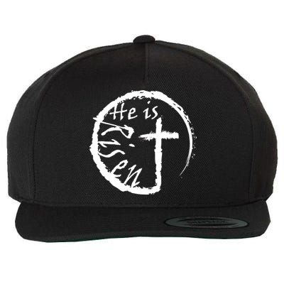 He Is Risen Wool Snapback Cap