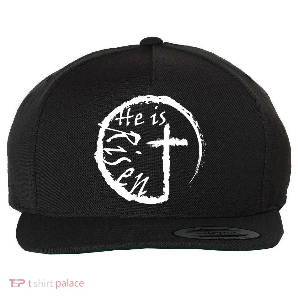 He Is Risen Wool Snapback Cap