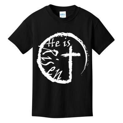 He Is Risen Kids T-Shirt