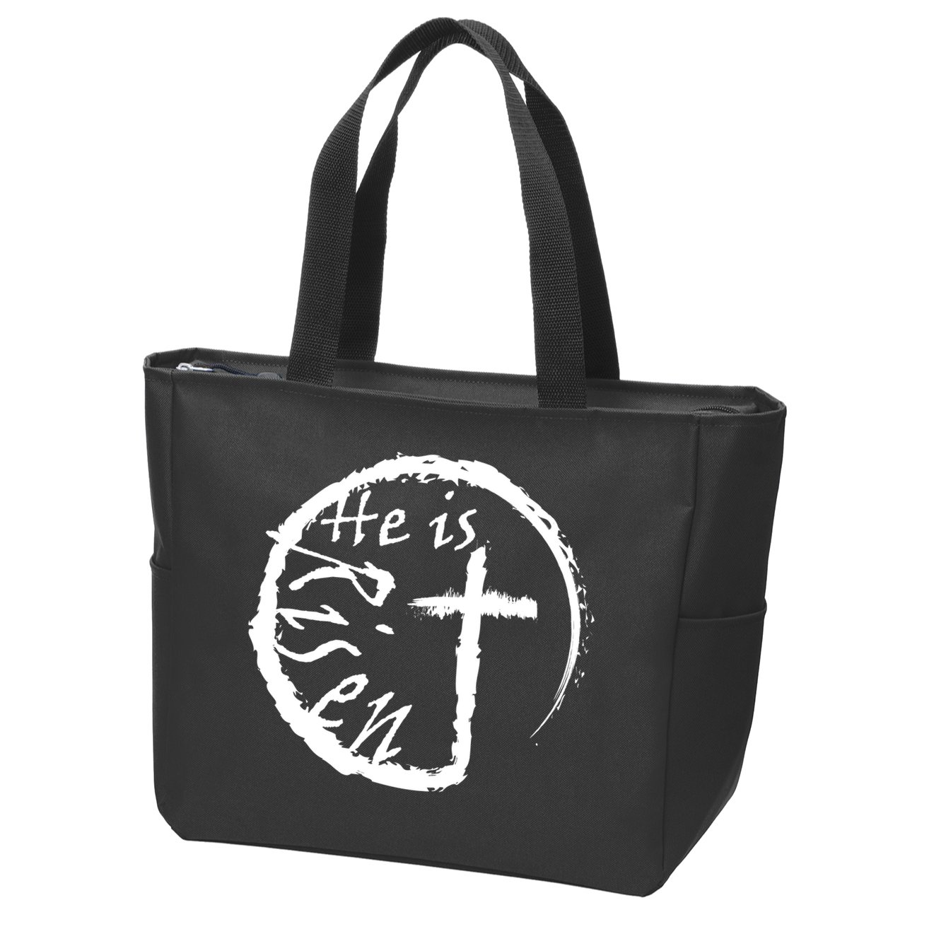He Is Risen Zip Tote Bag