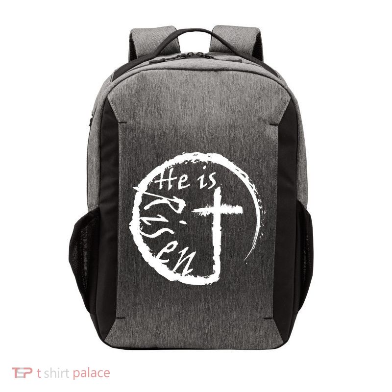 He Is Risen Vector Backpack