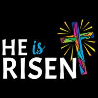 He Is Risen Colorful Cross Wool Snapback Cap