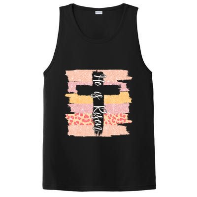 He Is Risen Easter Resurrection Jesus PosiCharge Competitor Tank