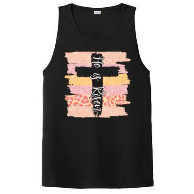 He Is Risen Easter Resurrection Jesus PosiCharge Competitor Tank