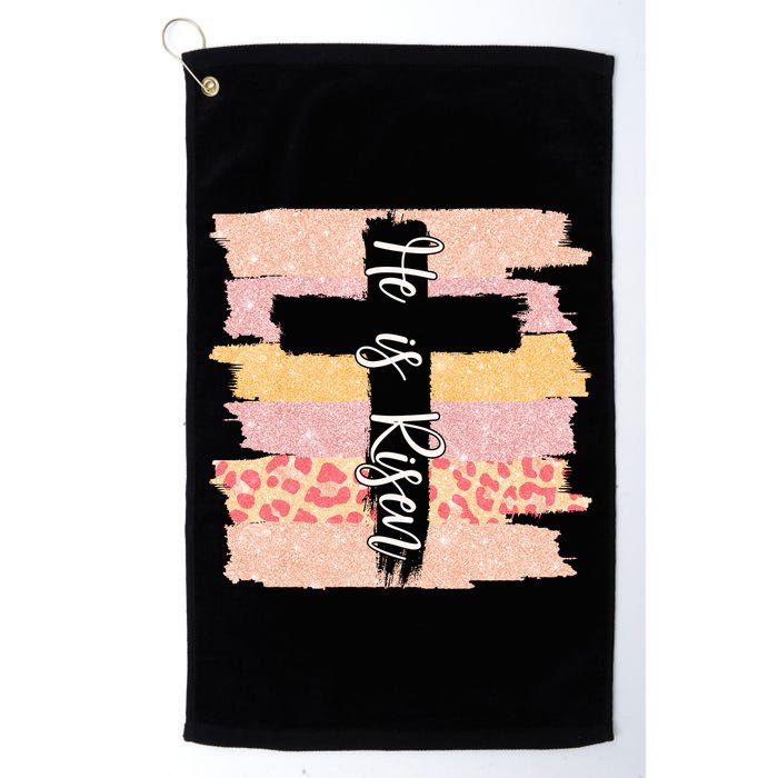 He Is Risen Easter Resurrection Jesus Golf Towel