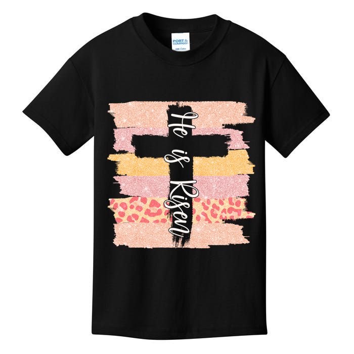 He Is Risen Easter Resurrection Jesus Kids T-Shirt
