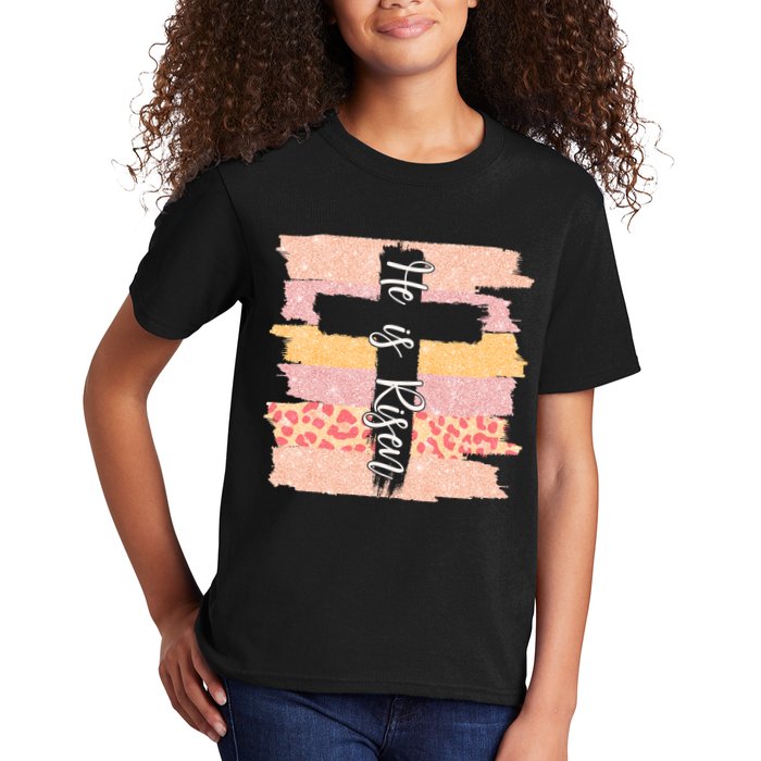 He Is Risen Easter Resurrection Jesus Kids T-Shirt