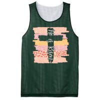 He Is Risen Easter Resurrection Jesus Mesh Reversible Basketball Jersey Tank