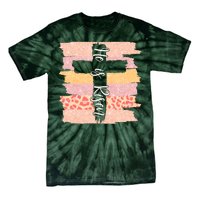 He Is Risen Easter Resurrection Jesus Tie-Dye T-Shirt