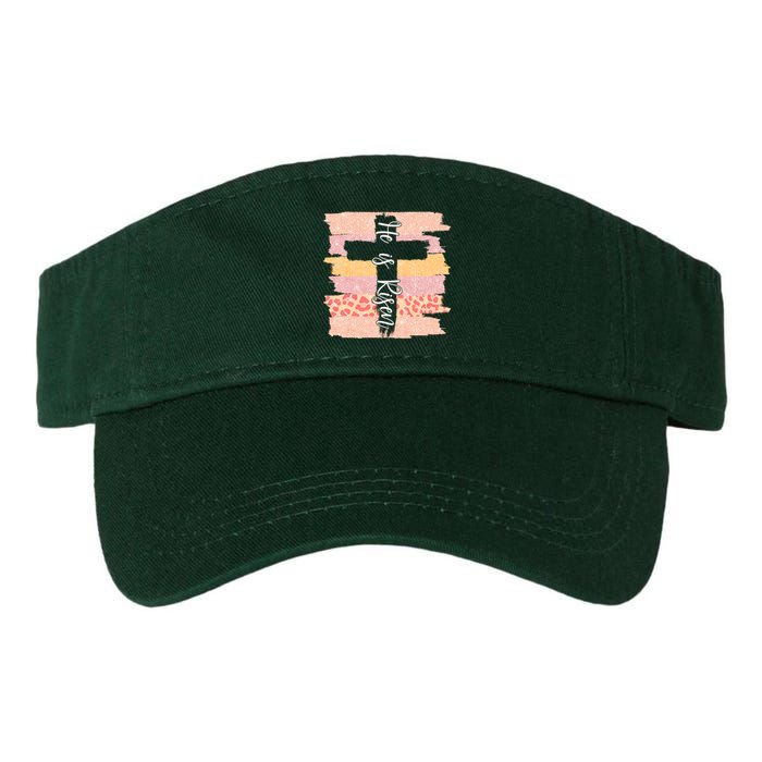 He Is Risen Easter Resurrection Jesus Valucap Bio-Washed Visor